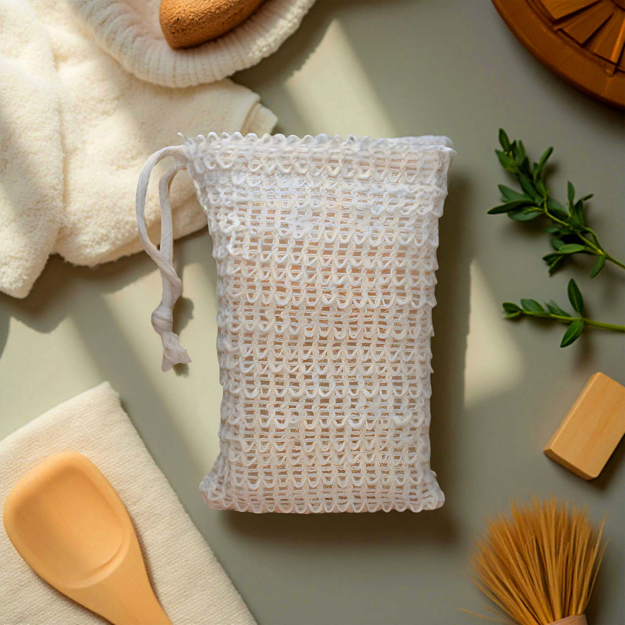 The Original Bubbly Baggie - Woven Soap Saver