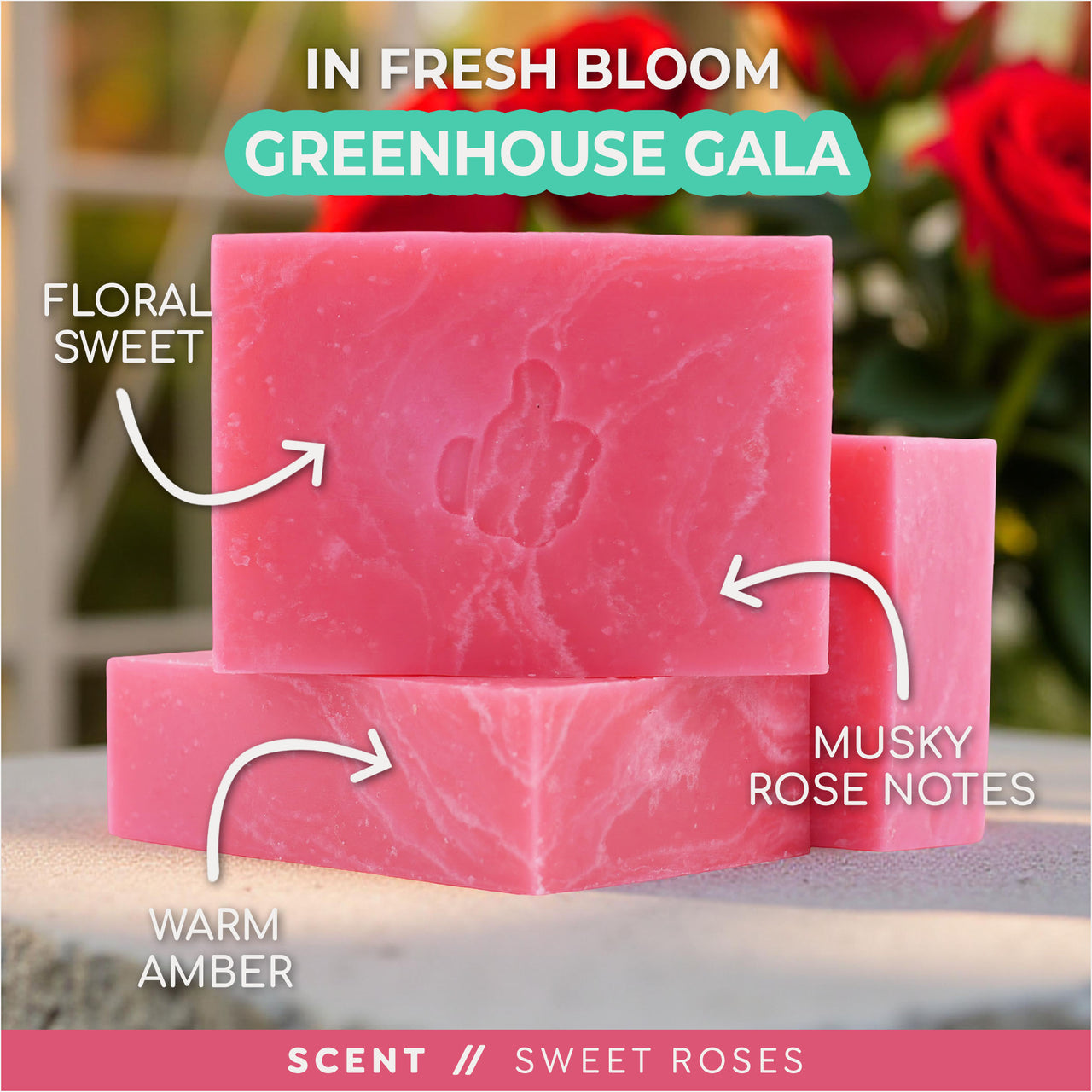 Greenhouse Gala Hand-Crafted Bar Soap