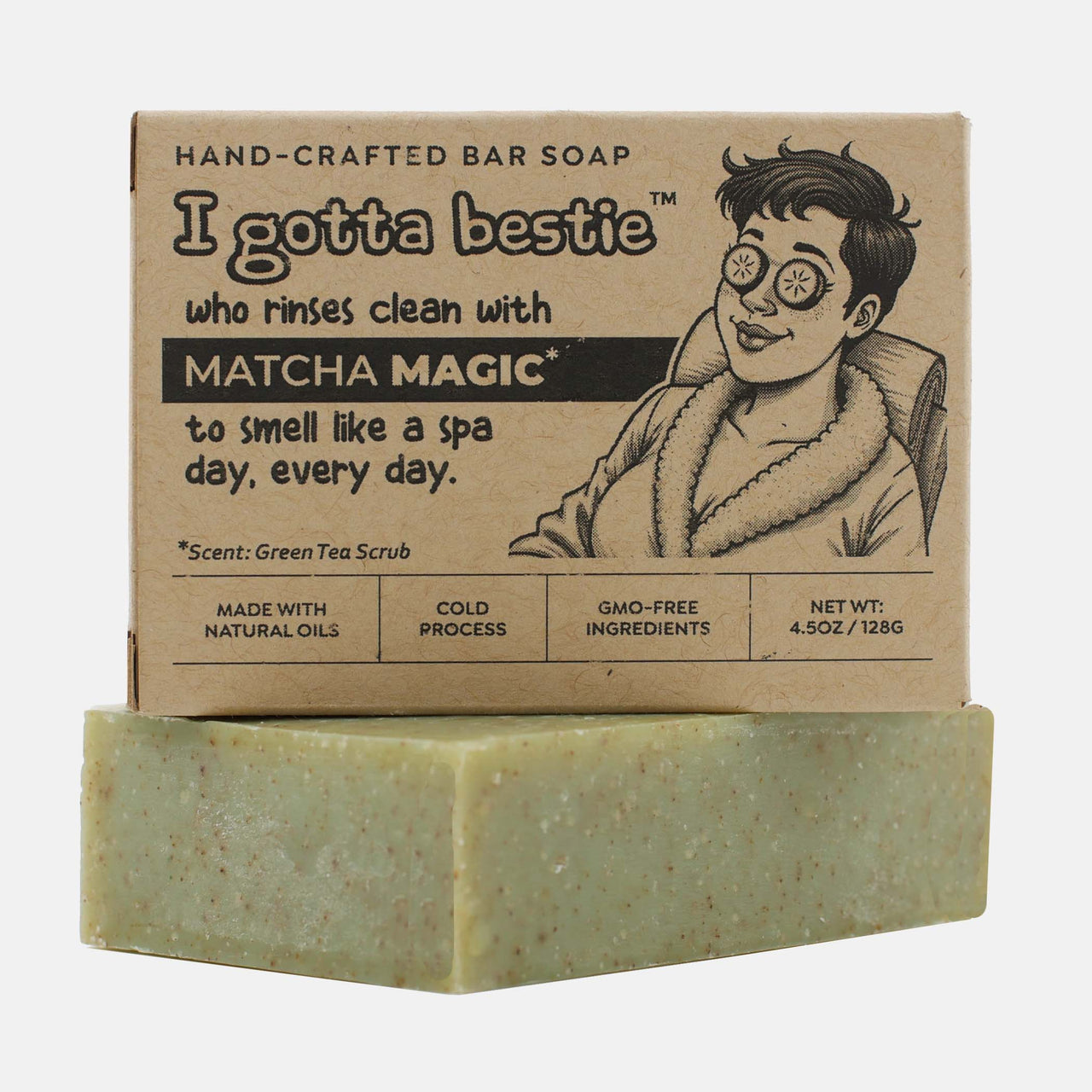 Matcha Magic Hand-Crafted Bar Soap