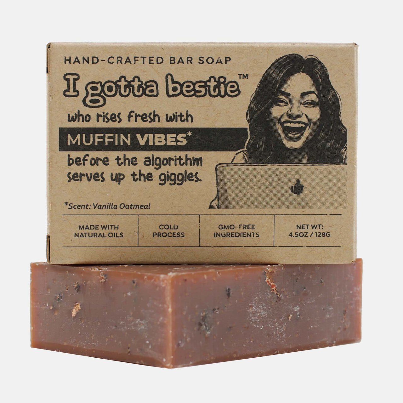 Muffin Vibes Hand-Crafted Bar Soap