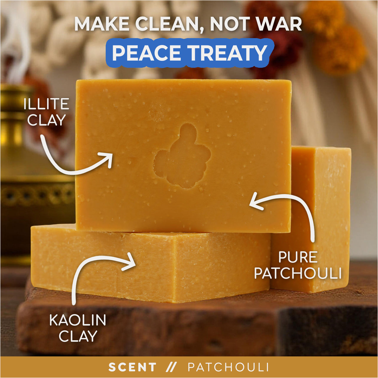Peace Treaty Hand-Crafted Bar Soap