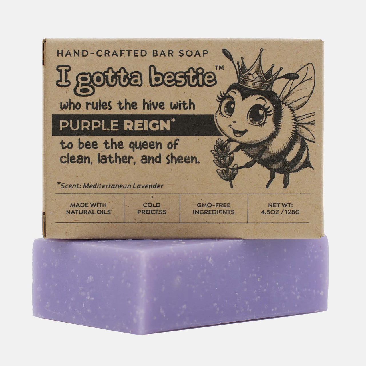 Purple Reign Hand-Crafted Bar Soap