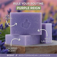 Thumbnail for Purple Reign Hand-Crafted Bar Soap - Image 2
