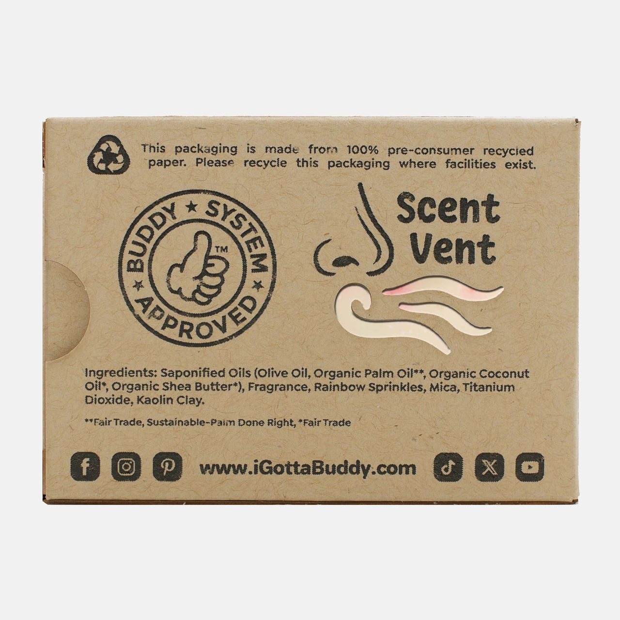 Rainbow Hoot Hand-Crafted Bar Soap