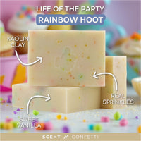 Thumbnail for Rainbow Hoot Hand-Crafted Bar Soap - Image 2
