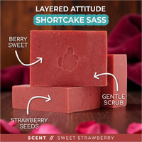 Thumbnail for Shortcake Sass Hand-Crafted Bar Soap - Image 2