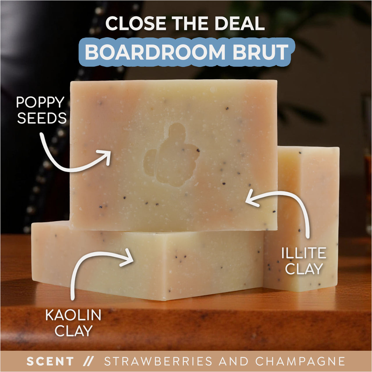 Boardroom Brut Hand-Crafted Bar Soap