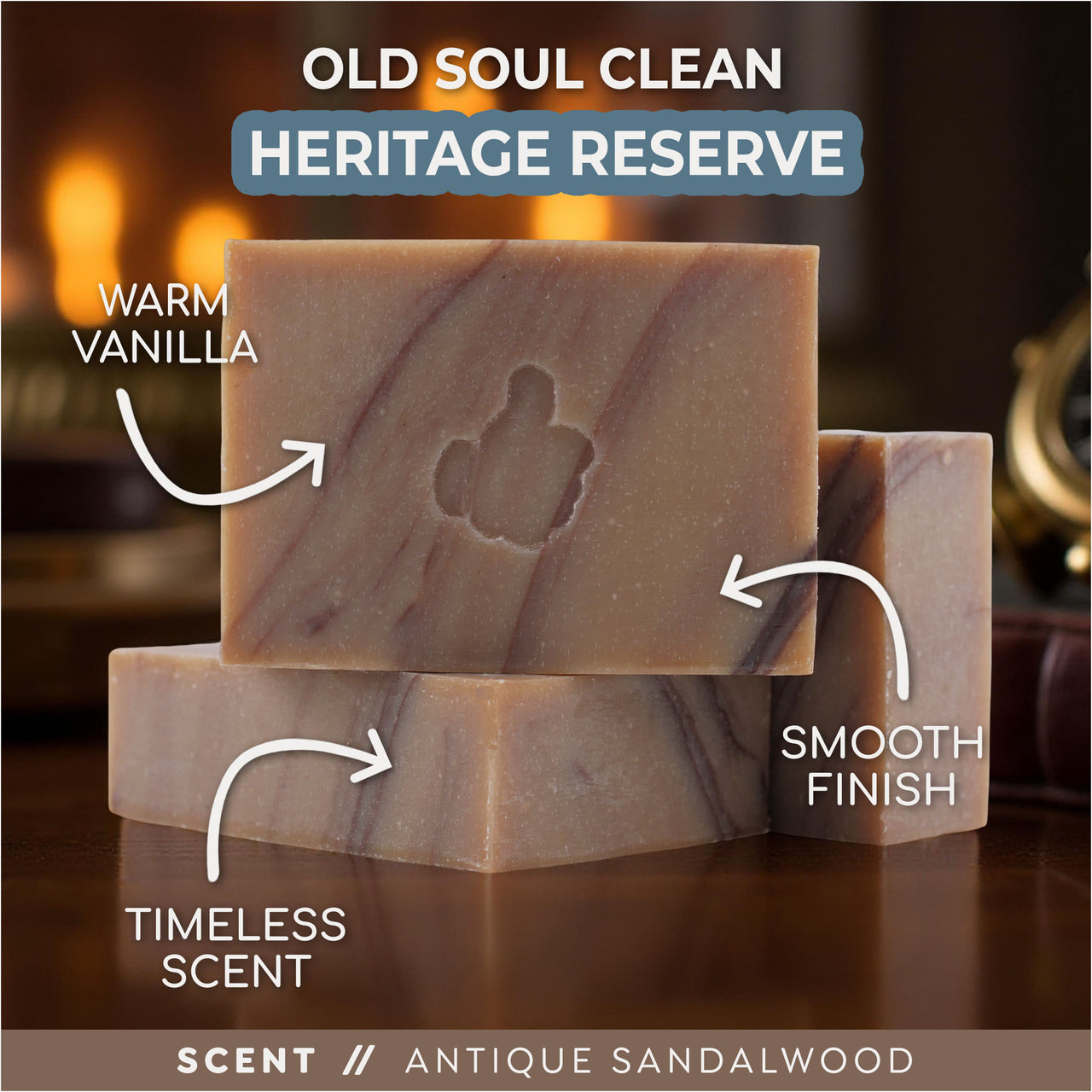 Heritage Reserve Hand-Crafted Bar Soap