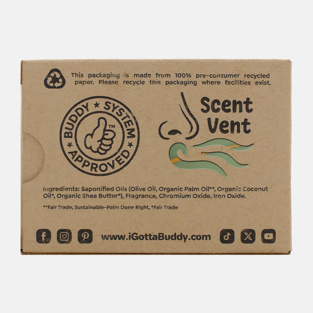 I gotta buddy who cleans up in Lucky Meadows - Bar Soap