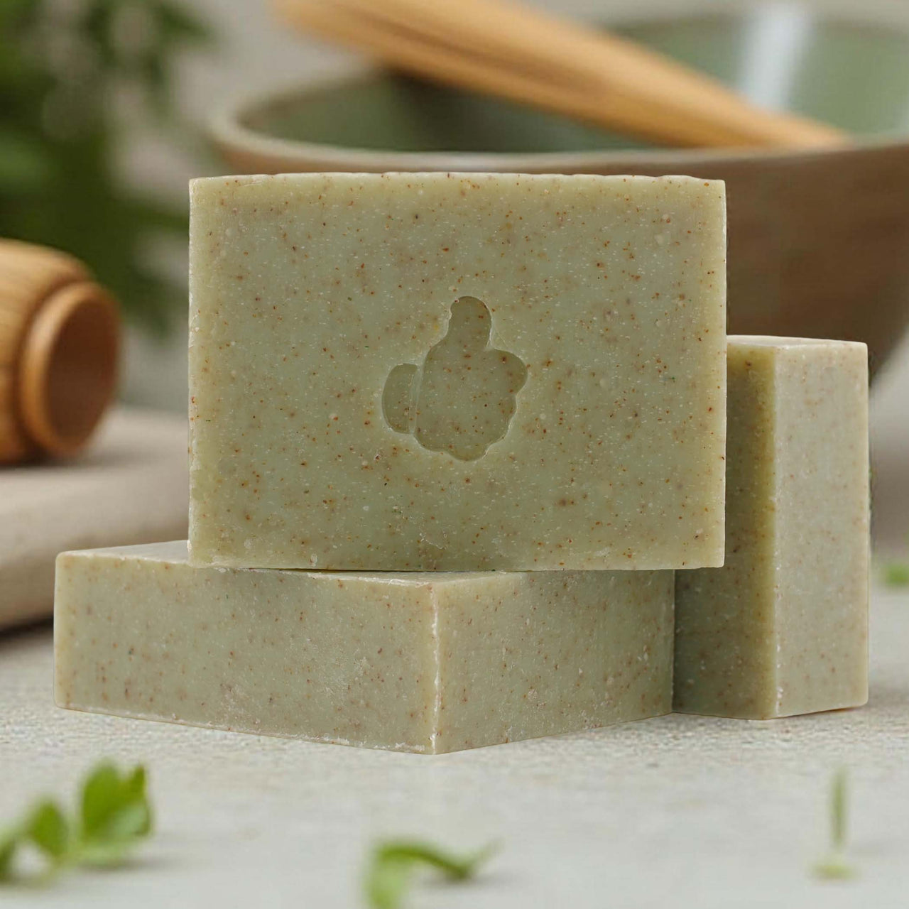 I gotta buddy who rinses clean with Matcha Magic - Bar Soap