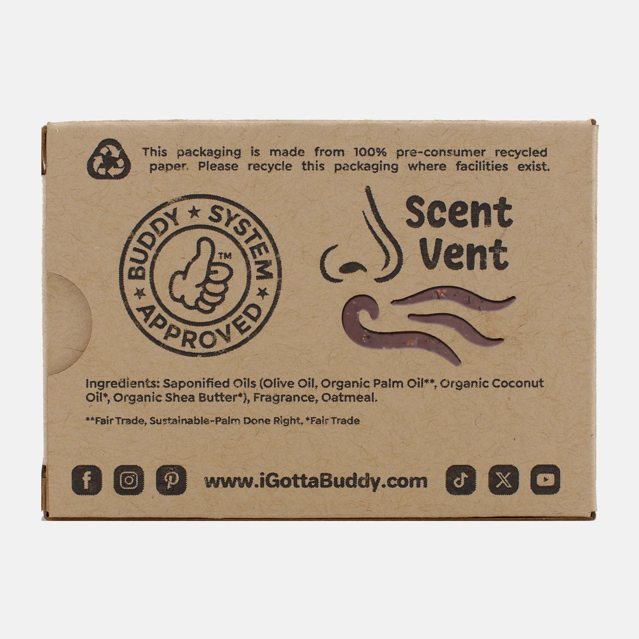 I gotta buddy who rises fresh with Muffin Vibes - Bar Soap