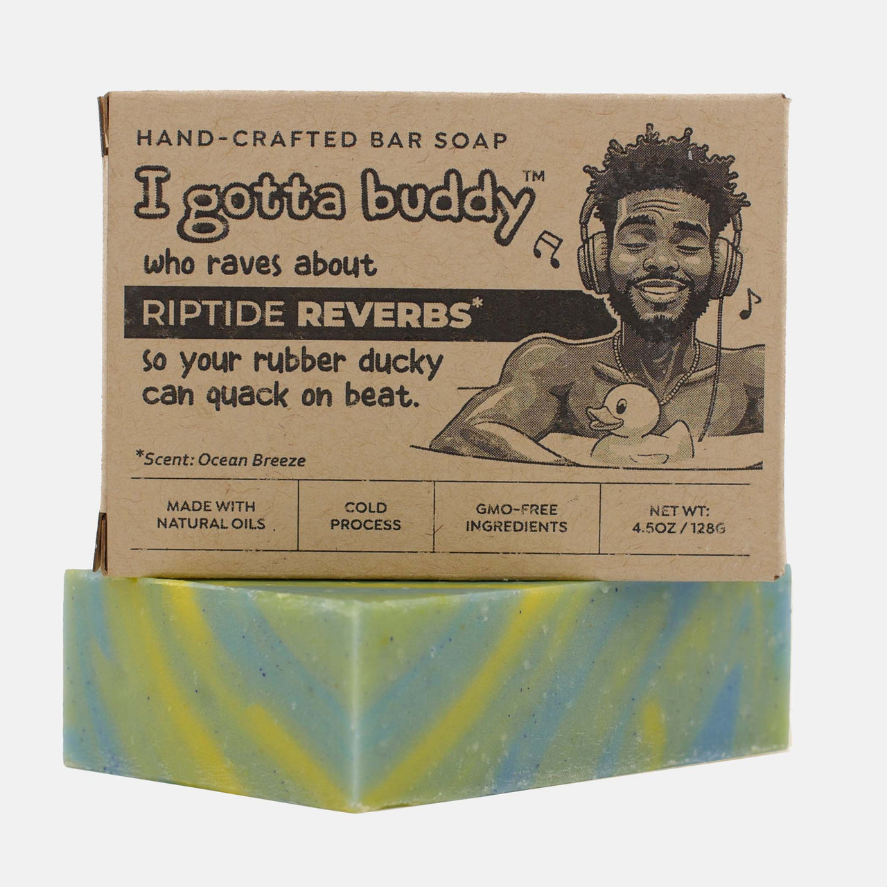 I gotta buddy who raves about Riptide Reverbs - Bar Soap